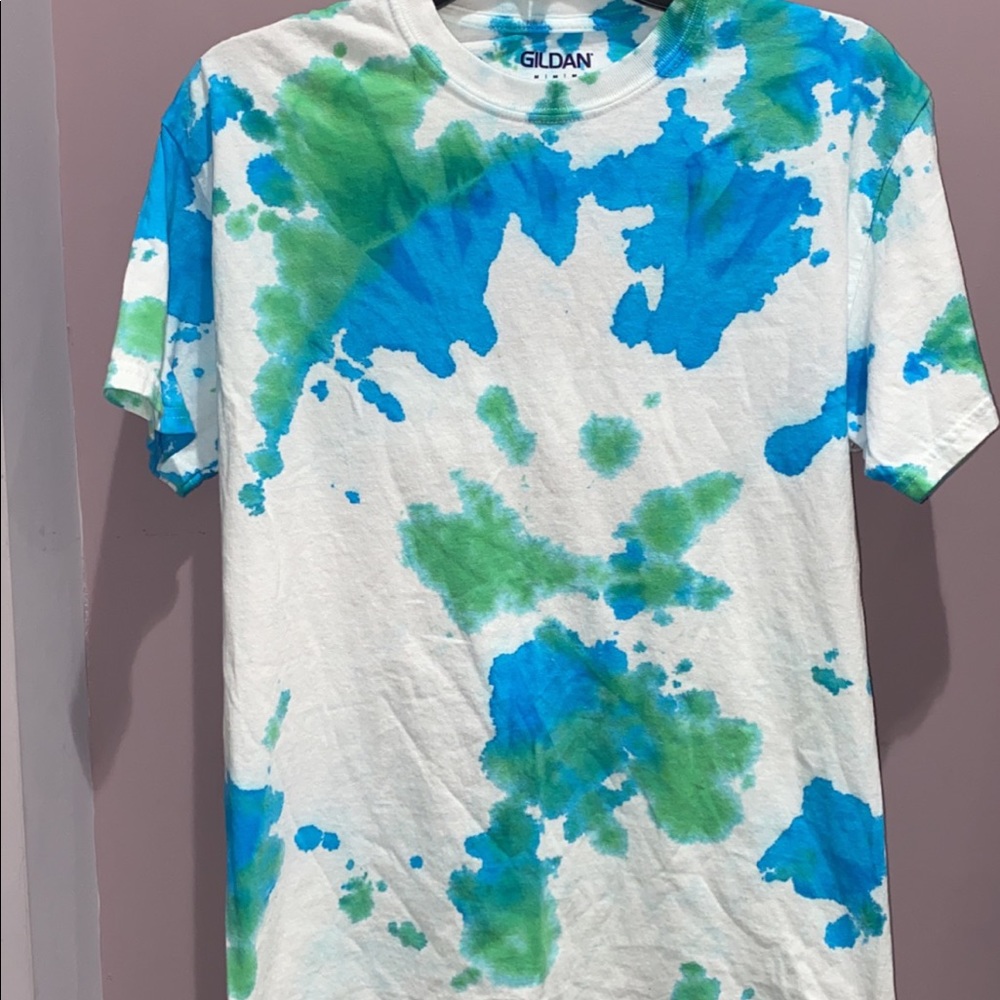 Custom cut and dyed shirt